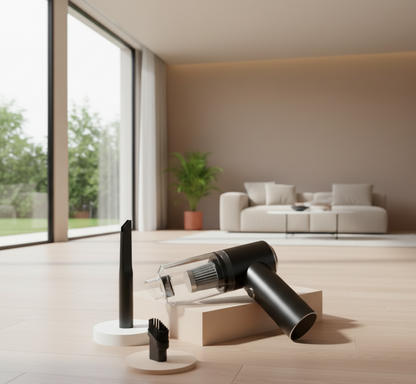 Portable Vacuum in modern home setting
