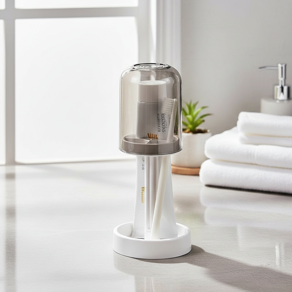 Toothbrush Cup in modern bathroom setting